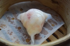 One last dumpling- steamed dumpling with king crab and shrimp.