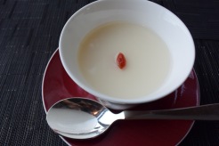 Midori's dessert- almond pudding